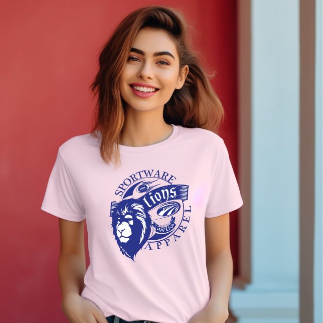 Leões vencem T-Shirt (Criador carregado)