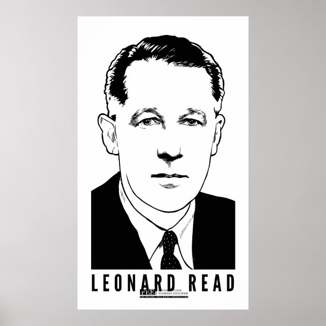 Leonard Read Poster (Frente)