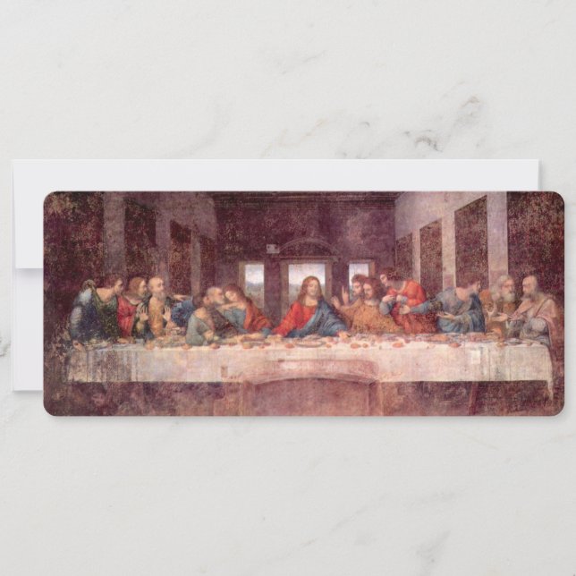 Leonardo da Vinci é o último jantar (Frente)