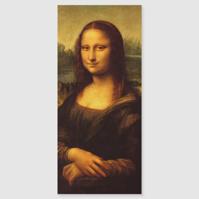 Leonardo Da Vinci Mona Lisa Pintura De Arte Bela (Frente)