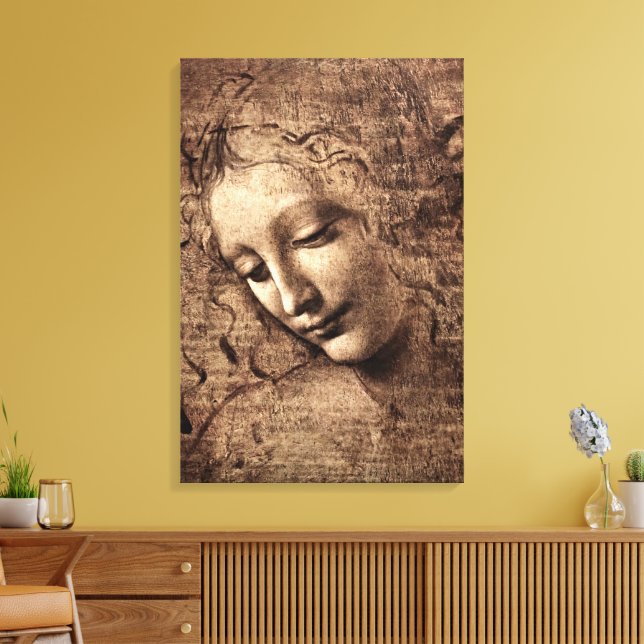 Leonardo La Scapigliata Renaissance Canvas Art (Insitu(Sala de estar))