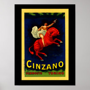 Leonetto Cappiello Art Deco Poster italiano