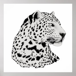 Leopard Art Impressão Modern