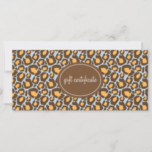 Leopard Print Boutique Style - Certificados de Pre