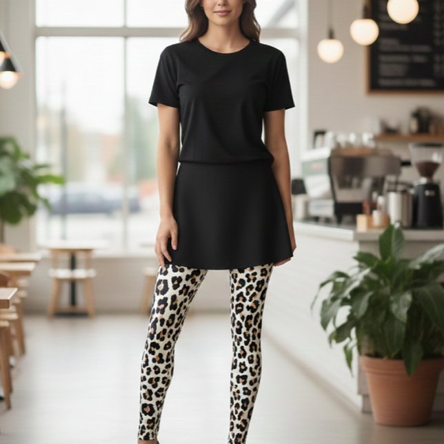 Leopard Print Leggings (Criador carregado)