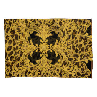 Leopardo Barroco, Impressão Animal Ornamentado