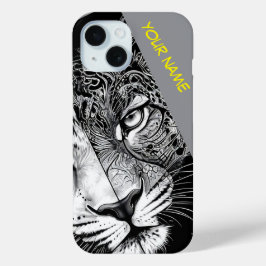 Leopardo com nome Personalizado