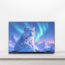 Leopardo-da-neve atordoante em Mountain Rock