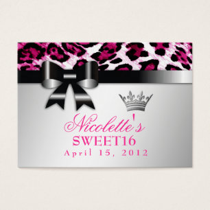 Leopardo do rosa quente de 311 Bowlicious