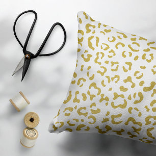 Leopardo Dourado, Brilho Dourado, Impressão Leopar