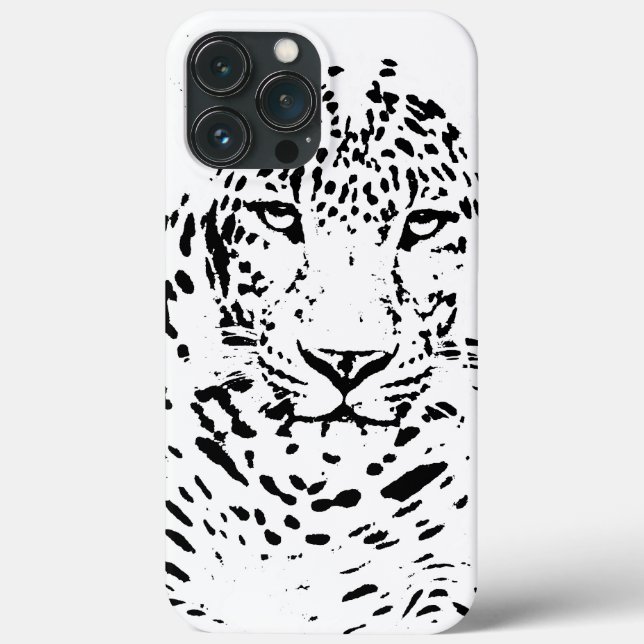 Leopardo Negro e Branco (Verso)