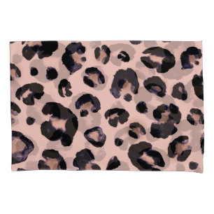 Leopardo Neve, Textura Desenhada À Mão.