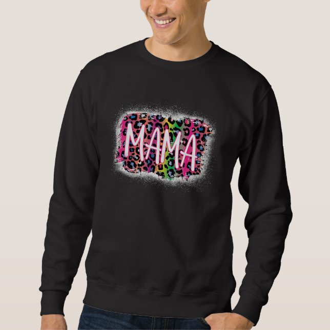 Leopardo-preguiçoso Camisa Mãe Vida Mothe (Frente)