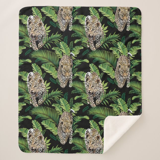 Leopardos cobertores de pulso (Frente)