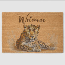 Lepard Animal Bem-vindo