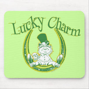 Leprechaun afortunado Mousepad do encanto