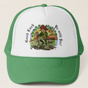 Leprechaun, Boa Sorte Esteja Com Yee! Boné