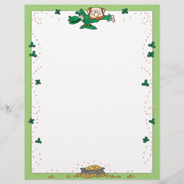 Leprechaun Letterhead (Frente)