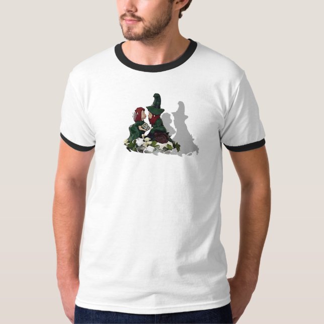 Leprechauns no t-shirt da campainha do amor (Frente)