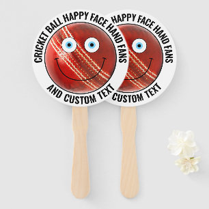 Leque 10 Tema de Críquete Personalizado Festa OLHOS AZUI