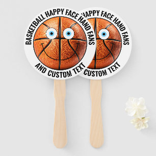 Leque 10 x Olhos AZUIS do Partido de Basquete Personaliz