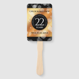 Leque 22º aniversário do Casamento de Cobre