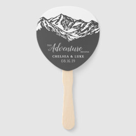 Leque A Aventura Começa Casamento De Montanha