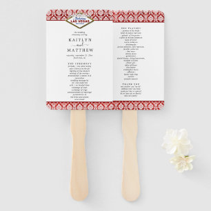 Leque A Coleção de Casamentos de Las Vegas do Damask Gli