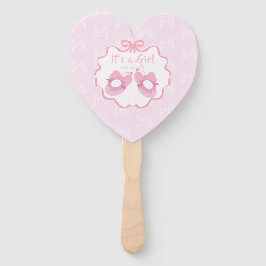 Leque A fita arco é uma garota