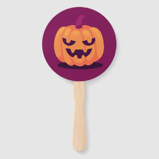Leque Abano de Mão de Abóbora de Halloween Fofo - Parte