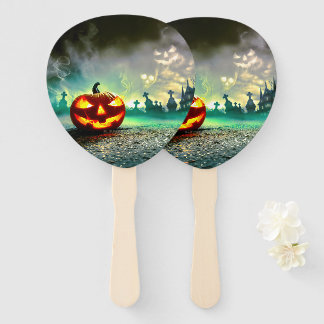 Leque Abóbora de Halloween luminosa de SlipperyJoe's