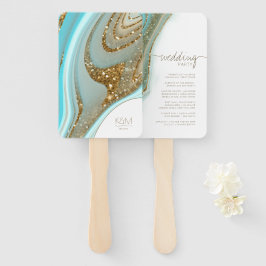 Leque Abstrato Glitter Strata Festa de casamento ID903