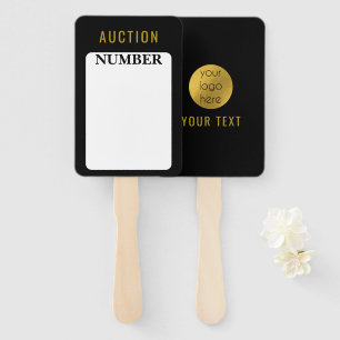 Leque Agente Imobiliário House Bidding Lection Paddle
