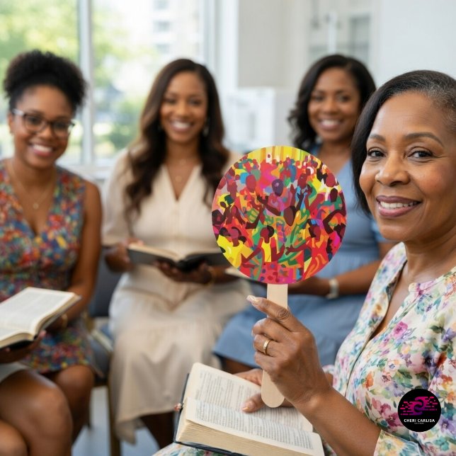Leque Alegre-se E Sinta O Culto Do Espírito Santo (It’s the fan everyone keeps asking about)