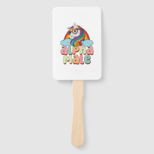 Leque Alpha Male Ironic Unicorn 2