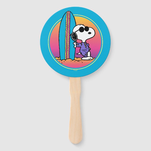 Leque Amendoins | Snoopy Ocean High Tide (Frente)
