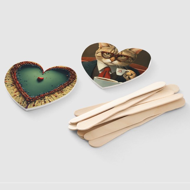 Leque amor com gato (Desmontado)