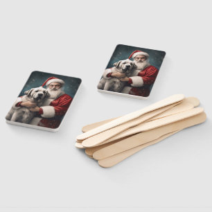 Leque Anatólia Shepherd com o Natal do Papai Noel