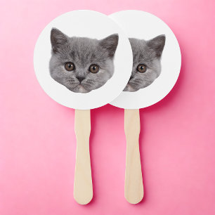 Leque Aniversário da Festa de solteira de Corte de Gato