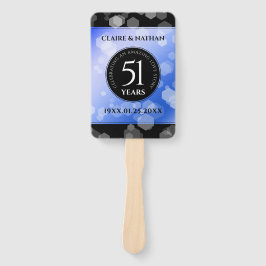 Leque Aniversário de Casamento da rua Elegante 51