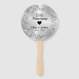 Leque Aniversário de Fotografias Personalizado