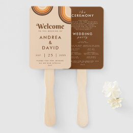 Leque Anos setenta retrorreflectores Arco-Íris e 70s Tip