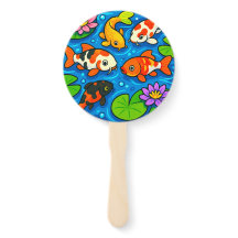 Arte de Lagoa de Koi