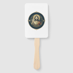 Leque Artista Digital Jesus Camiseta de Arte para iPad I