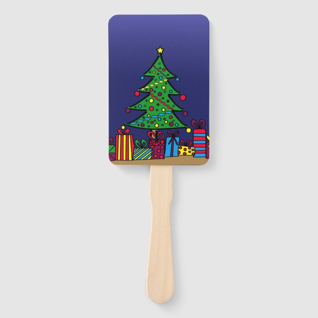 Leque árvore de Natal (Frente)