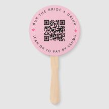 Bachelorette Comprar A Noiva Um Código QR Rosa