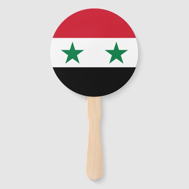 Leque Bandeira antiga da Síria (Frente)