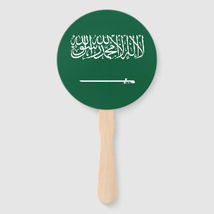 Leque Bandeira da Arábia Saudita