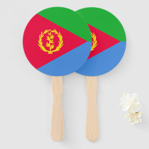 Leque Bandeira da Eritreia