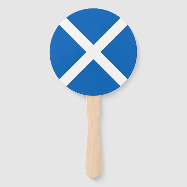 Leque Bandeira da Escócia (Frente)